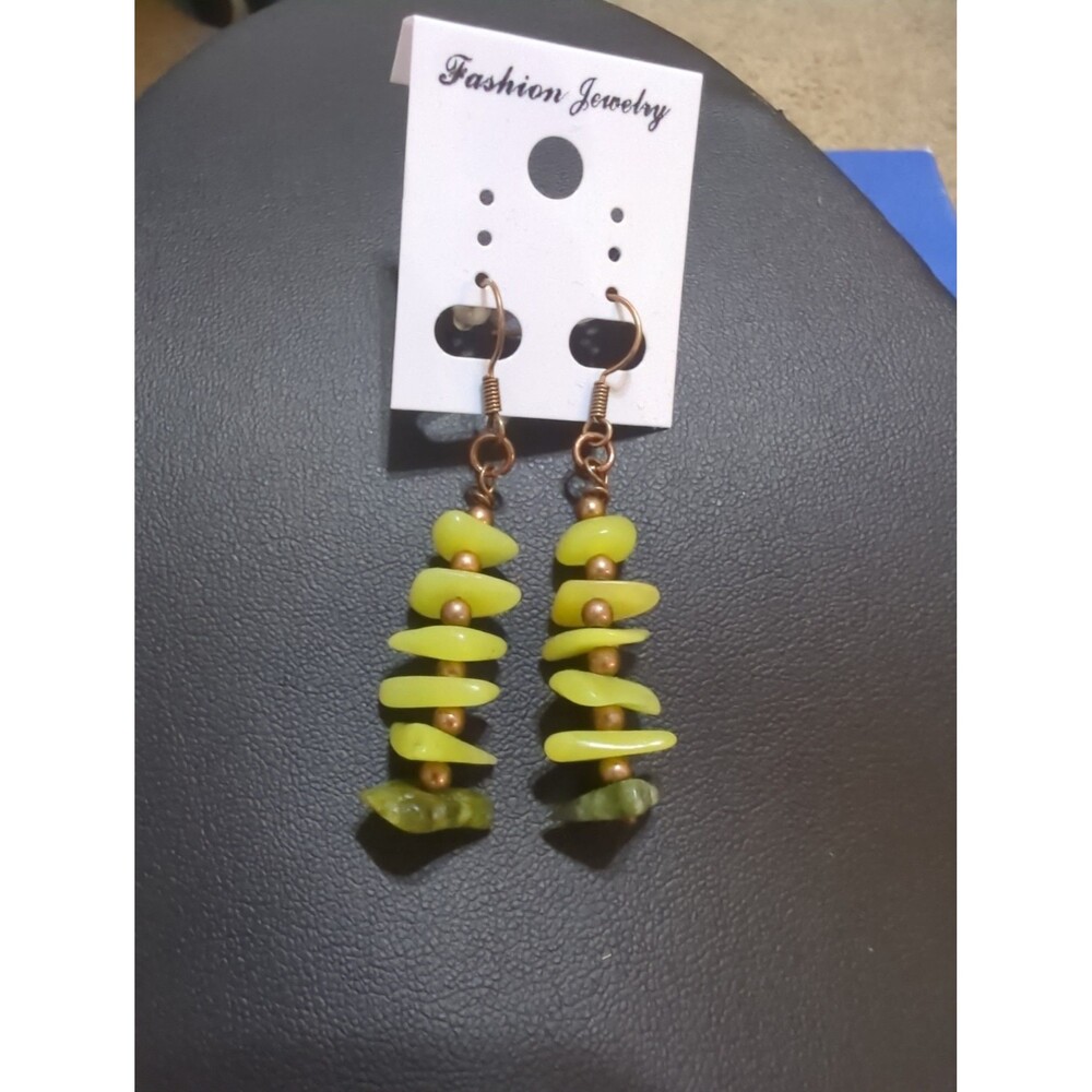 Chipped Bead Earrings